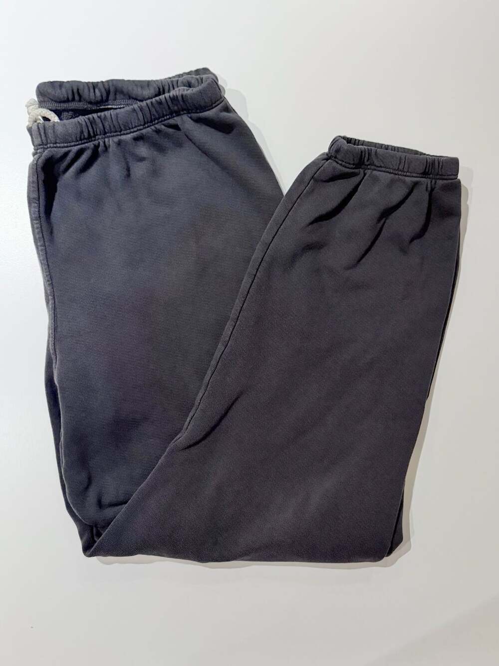 Perfectwhitetee Cotton Fleece Jogger Sweatpants Charcoal Gray Medium